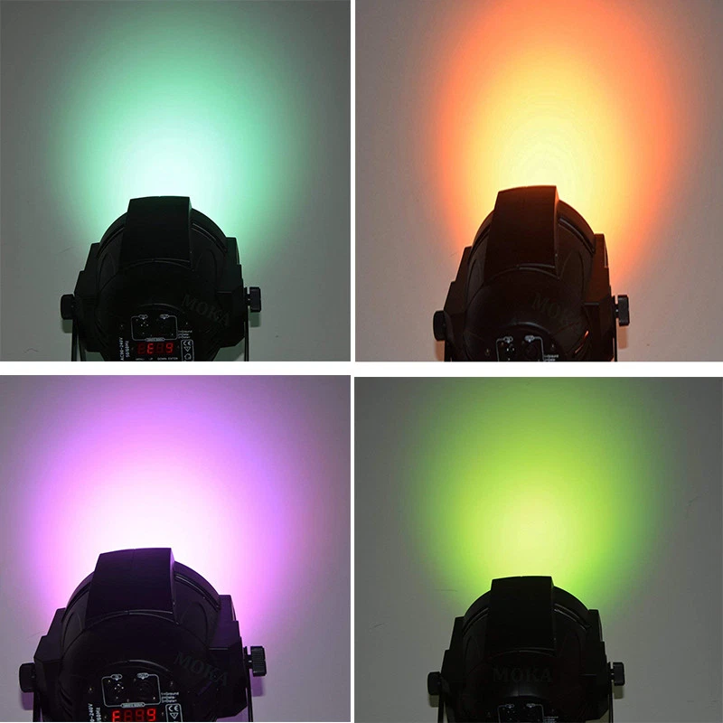 270W 18 LED RGBW Par Light Strobe Stage Lighting DMX512 for DJ Disco Party Show - Image 2 of 4