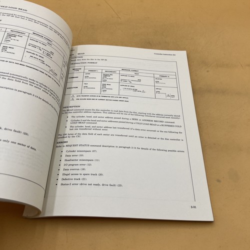 1980 Hewlett Packard HP 7910 Disc Drive Service Manual Part No. 07910-90903 - Picture 7 of 11
