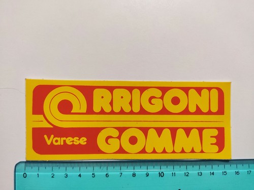 Klebstoff Orrigoni Reifen Varese Sticker Autocollant Decal Vintage 80s Original