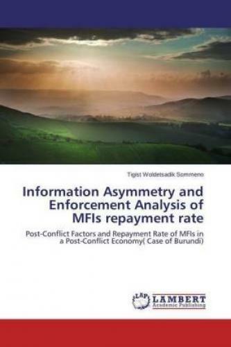Thumbnail - Information Asymmetry And Enforcement Analysis Of Mfis Repayment Rate