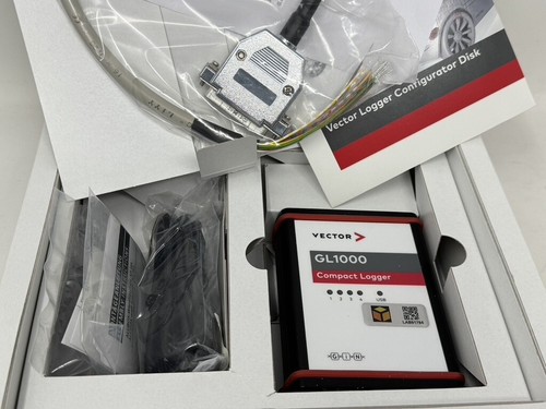 NUEVO en Caja con Accesorios Vector GL1000 Compact Data Logger Módulo Grabador EE. UU. - Imagen 11 de 14