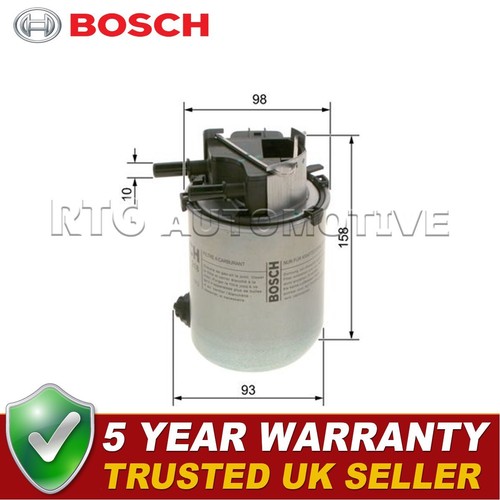 Bosch Fuel Filter Fits Nissan Qashqai/Qashqai+2 2011-2013 1.6 dCi - Picture 1 of 12