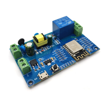 ESP8266 WIFI single-channel relay module ESP-12F development board  AC/DC power