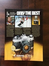 1979 vintage original original ad Canon AE1 Camera