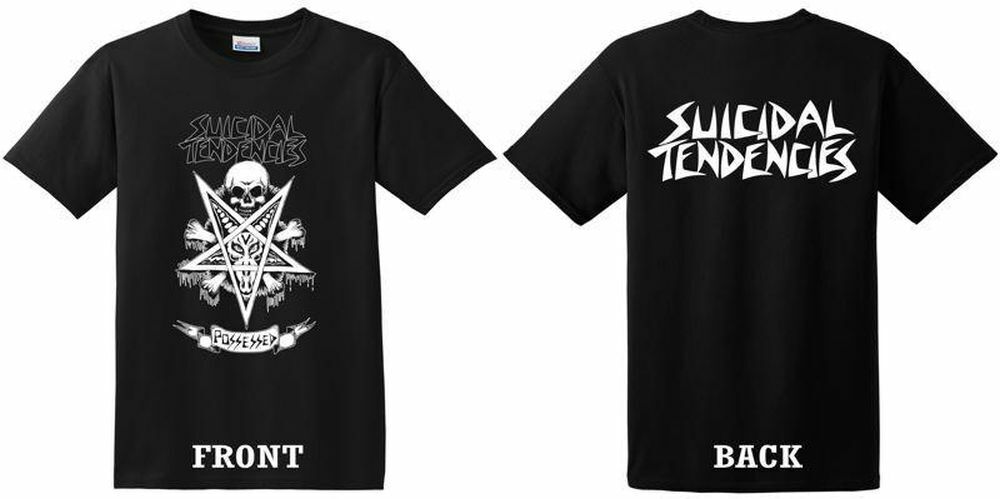 SUICIDAL TENDENCIES official POSSESSED T-SHIRT Dogtown Punk SUICIDAL TENDENCIES official POSSESSED T-SHIRT Dogtown Punk