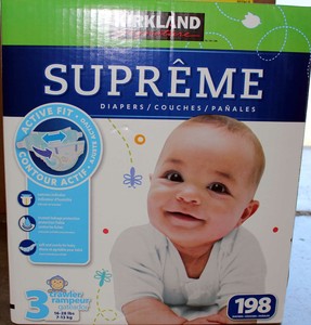 kirkland supreme diapers size 3