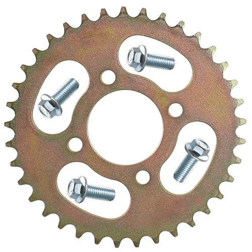420 Chain+37T 48mm Rear Sprocket for ATV Quad Buggy Gokart Golf Cart Drift Trike - Picture 6 of 9