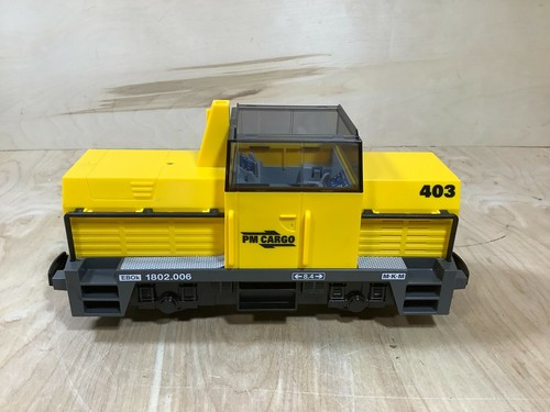 Rare Vintage Playmobil With Lights and Sound 5258 Freight Yard Train Incomplete - Picture 8 of 12