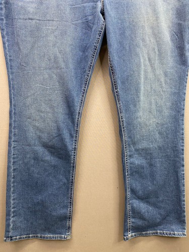 Jeans donna Lee Riders pantaloni blu vita media dritti nuovo con etichetta taglia 24 M - Foto 2 di 10