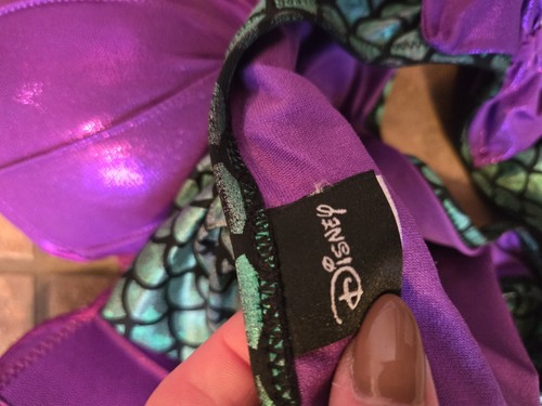 Disney Damen Badeanzug Arielle kleine Meerjungfrau Bikini Cosplay Muschel BH gebunden - Bild 8 von 11