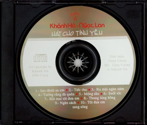 Khanh Ha / Ngoc Lan - Hat Cho Tinh Yeu CD - Foto 4 di 4