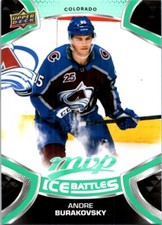 2021-22 Upper Deck MVP #195 Andre Burakovsky Ice Battles