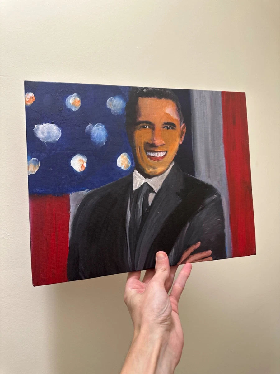 Obama Painting In Art Paintings for sale | eBay