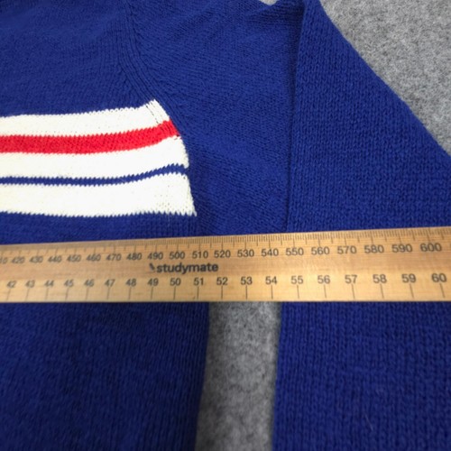 Uniqlo Jumper Womens LARGE Blue Knit ines de la fressange Sweater winter Size L - Picture 9 of 11