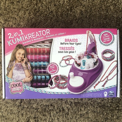 Kit de fabricante de pulseras y collares 2 en 1 Cool Maker KumiKreator Kumi Kreator 2019 - Imagen 2 de 10