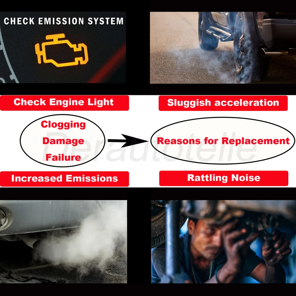 Filtro de partículas diésel DPF para Mercedes ML320 ML350 GL320 GL350 2009-2011 NUEVO Foto 4 de 4