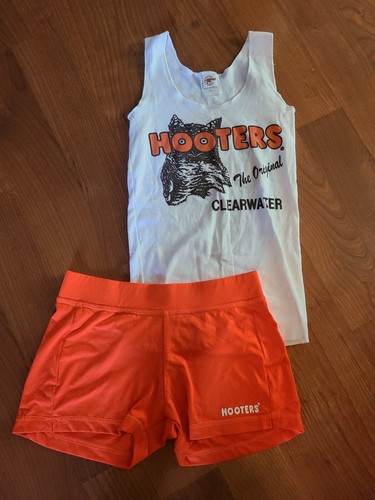 Hooters Clearwater Uniform Set Top xs And Shorts Small - Bild 2 von 8