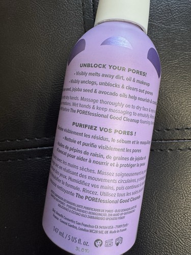 Benefit The POREfessional Get Unblocked MakeupRemoving Cleansing Oil FULLSIZE5oz - Picture 7 of 11