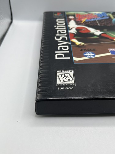 PlayStation Game Big Box Bases Loaded 96 Double Header Sony Ps1 Vintage Retro Ps - Picture 4 of 9