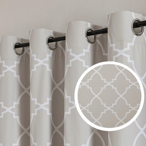 Blackout Curtains 96 Inch Length 2 Panels Set for Living Room, Noise Reducing... - Picture 6 of 9