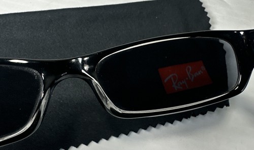 Ray Ban RB 5088 2034 Rectangle Black Eyeglasses Frame 52-16-135 - Picture 7 of 13