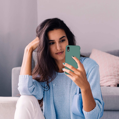 iPhone XR Hülle Silikon Ultra Slim Stoßfest Kratzfest Abdeckung 6,1 Fuß Stoßstange TPU - Bild 7 von 7