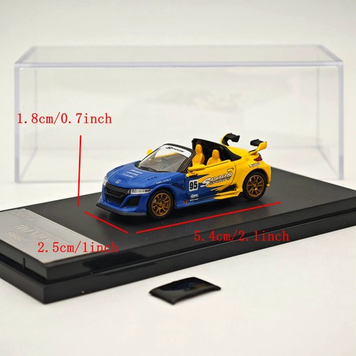 Cuchara Mortal Honda S660 Mugen Gulf HKS ADVAN Modelos Diecast Juguetes Coche Regalos 1:64 - Imagen 13 de 18