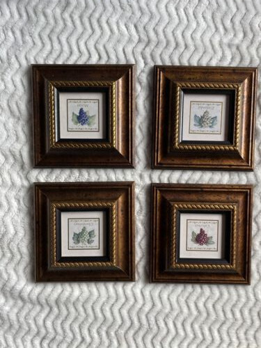 Weinkunst mit Chardonnay, Cabernet, Zinfandel, Marlot Set je 6x6 - Bild 1 von 7