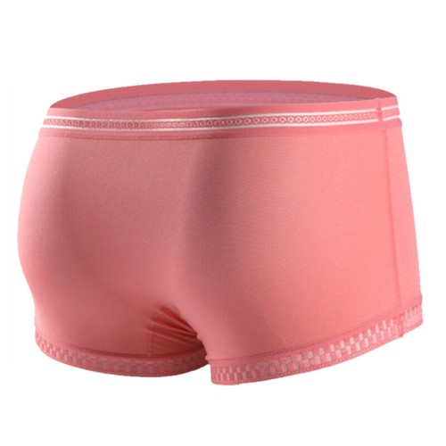 Sexy Men Ice silk Seamless Boxer Briefs Pouch Underwear Shorts Trunks Knickers - Picture 15 of 26