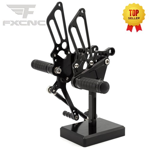 CNC Front Footpegs Rearsets Footrests For MV Agusta F4 1000 1998-2009 2008 2007 - Picture 10 of 10