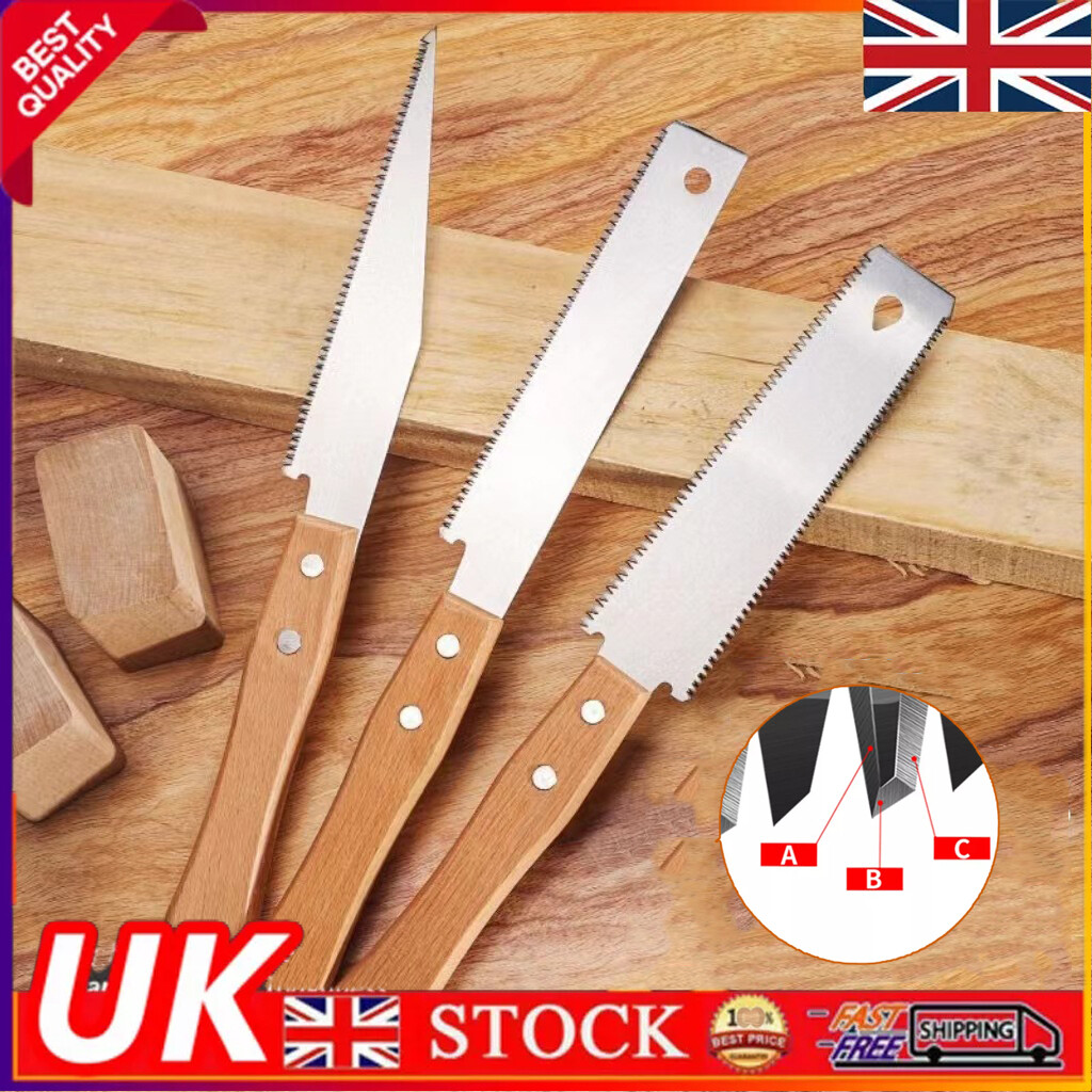 1/3Pcs Small Japanese Hand Saw for Fine Cutting Wood, Double Edged eBay