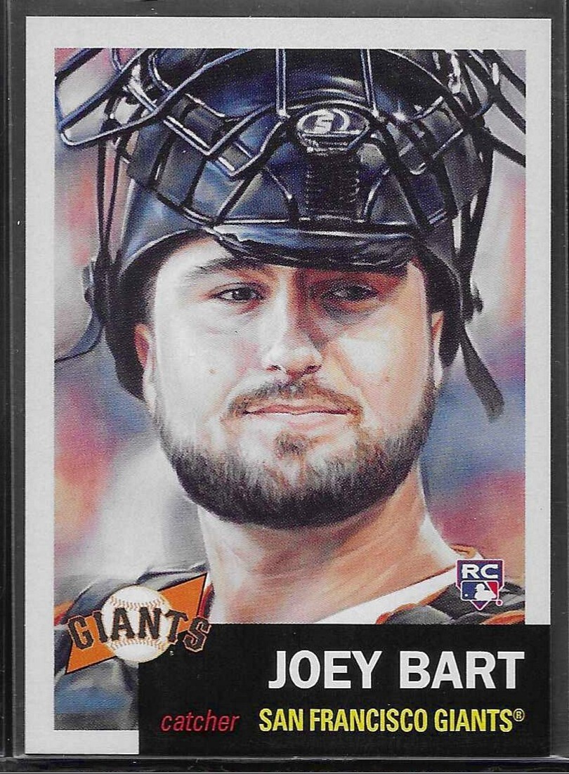 2021 TOPPS LIVING SET # 408 JOEY BART RC Rookie San Francisco Giants 3,924 PR