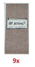 9x STIHL 4201-141-0310 Pre Filter Genuine