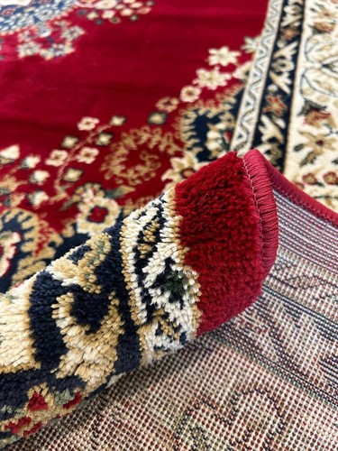Traditional Oriental Medallion 8x11, 5x8, 2x8 Area Rug Large Floor Carpet in red - Picture 8 of 19