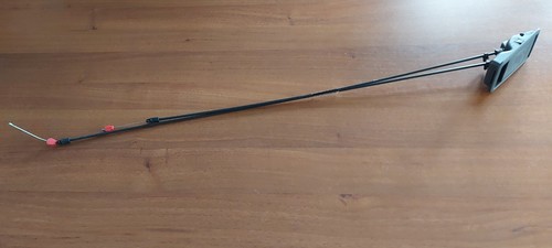 Handle, Release Cable Lever, rear seat, back, for Opel Meriva A, GM 13234438 - Picture 22 of 24
