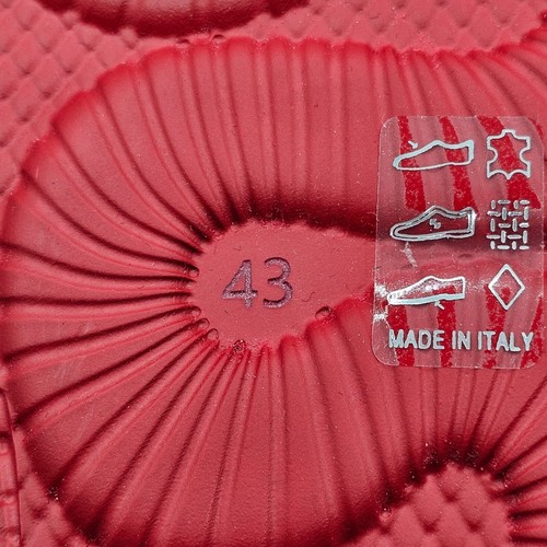 Giuseppe Zanotti x Young Thug Cobras Leather Sneakers Red EU 43 US 10 - NWB $995 - Picture 6 of 11