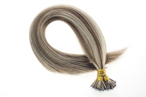 Nano Anillo Extensiones de Cabello Humano Micro Nano Cuentas Eslabón Doble Dibujo Cabello Remy 1g - Imagen 98 de 124