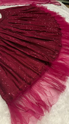 New Stylish Heavy Georgette Lehenga Choli With Net Dupatta For Reception & Party - Picture 10 of 13