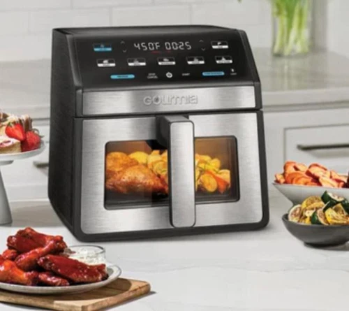 Gourmia 8-Quart Digital Air Fryer with Window & Light