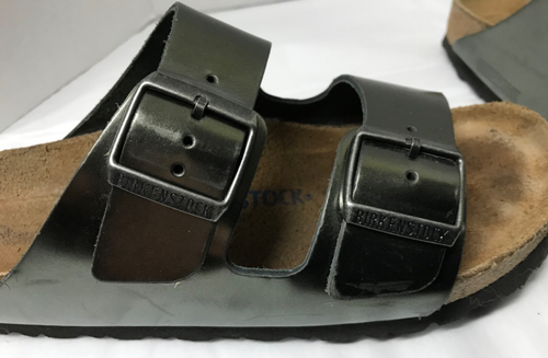 Birkenstock Arizona Metallic sandals Size 39. Pewter? - Picture 4 of 14