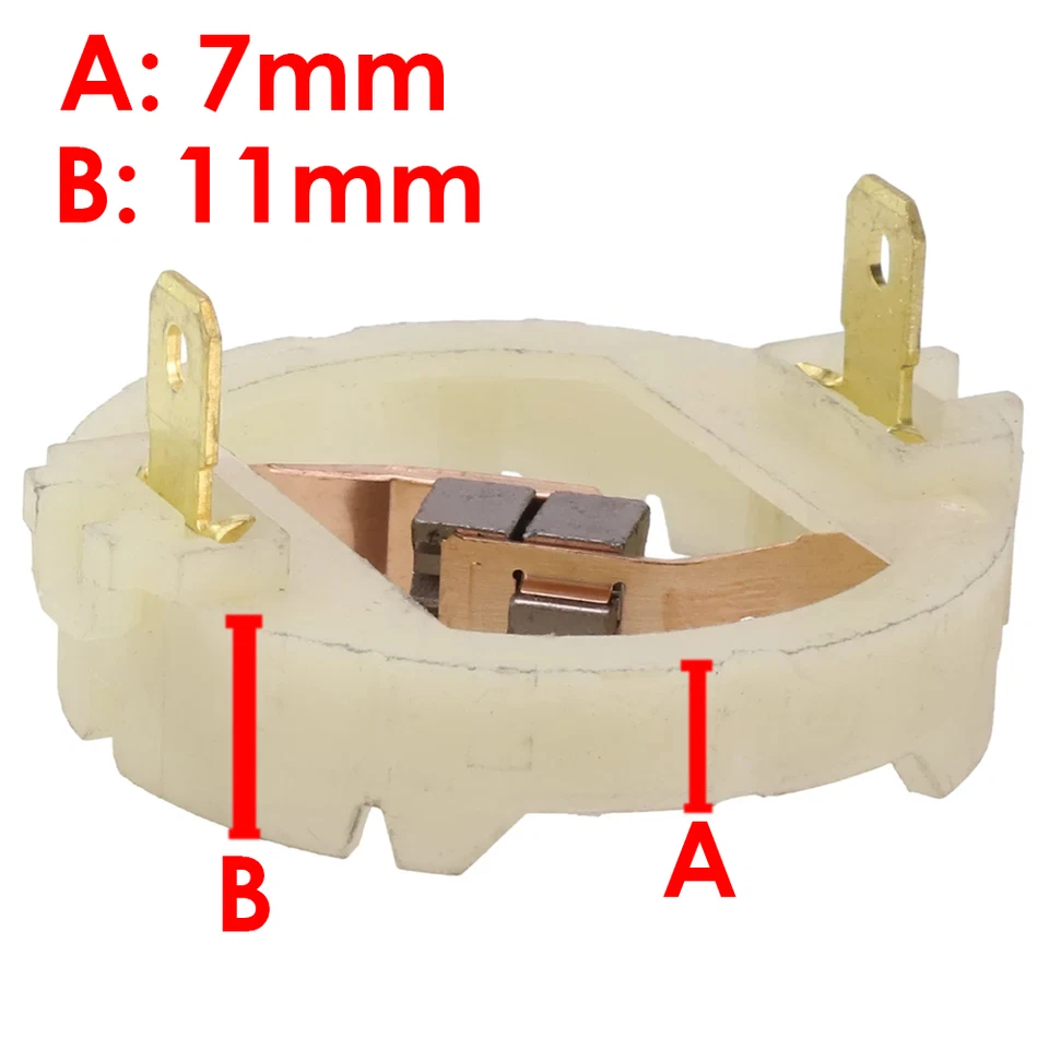 Spazzole carboncini smerigliatrice angolare per Parkside RS897 PWSA 20 li B3 C3 - Imagen 3 de 4