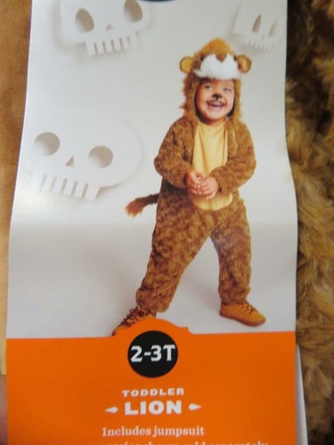 Kleinkind Löwe Halloween Kostüm Overall Hyde and Eek Boutique 4T-5T - Bild 3 von 5