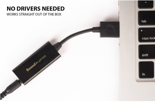 Pack of 2 Creative Labs Sound Blaster Play! 3 SB1730 External USB Audio Adapter - Picture 4 of 5