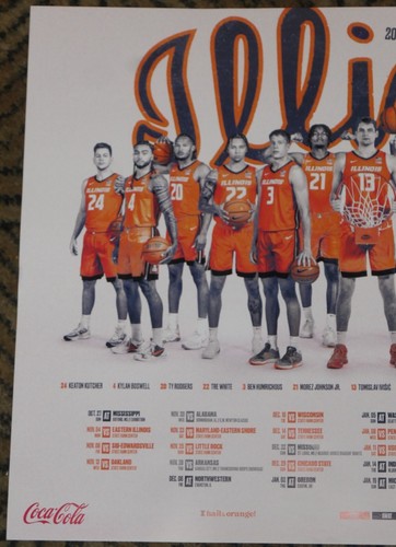 Illinois 2017-2025 Fighting Illini Basketball Football & Hall of Fame posters - Picture 25 of 78