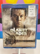 Planet of the Apes (2001) [Blu-ray] (2013) NEW mark wahlberg Tim Burton RARE