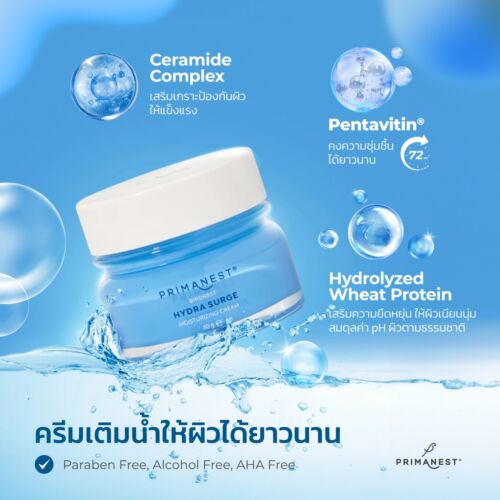 Birdnest Hydra Surge Moisturizing Cream Primanest Reinforces Skin Layer 45 g - Picture 3 of 12