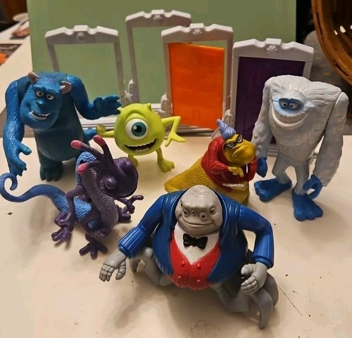 Monsters Inc 2001 & 2005 McDonald’s 10 Stück