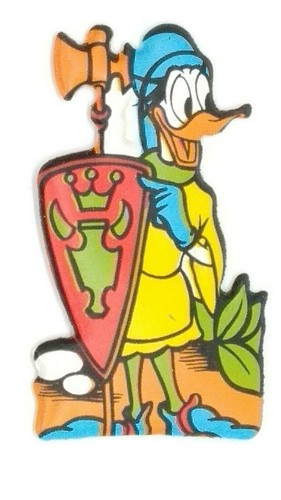 FIGURINA MIO LOCATELLI SERIE paperino re artù plasteco SINGOLE - Picture 15 of 16