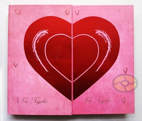 LOVE TOGETHER Set of TWO Valentine's Lovers' Memo Journal Notebooks(2 notepads)  - Picture 2 of 12