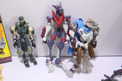 Lot of Xevoz Meta-Beast & Accessores Figure 5" Build Battle Helix Stalker Hemo - Picture 5 of 11